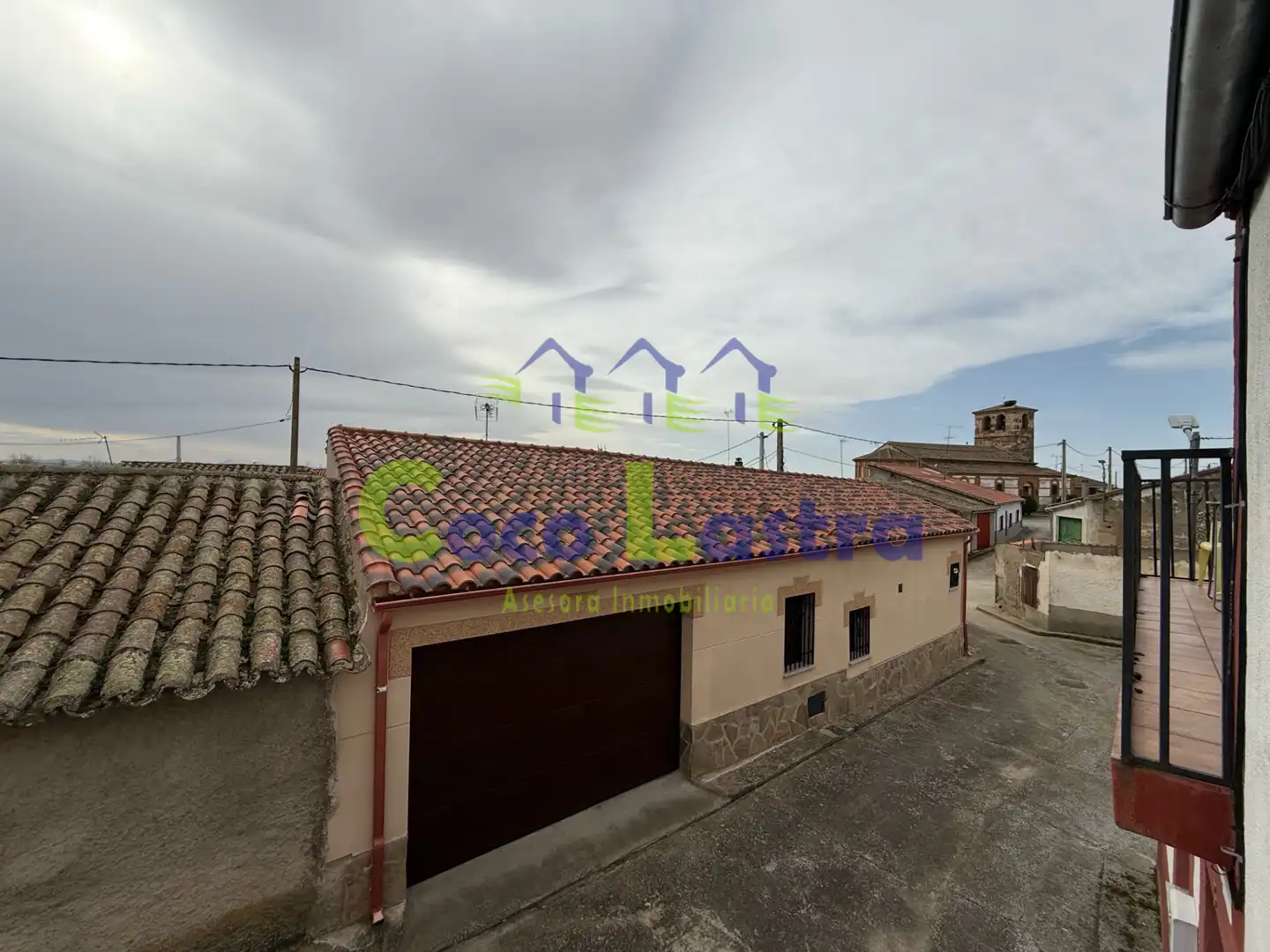 Vista exterior de Finca rústica en venta en Peñarandilla con Parquet, Terraza y Horno
