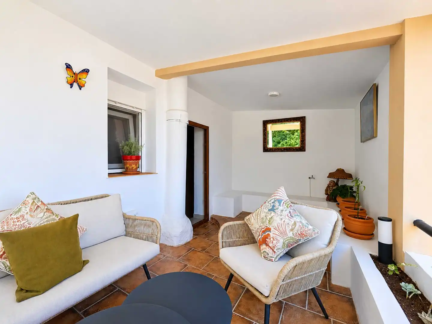 Wohnzimmer von Einfamilien-Reihenhaus zum Verkauf in El Pinós / Pinoso mit Terrasse