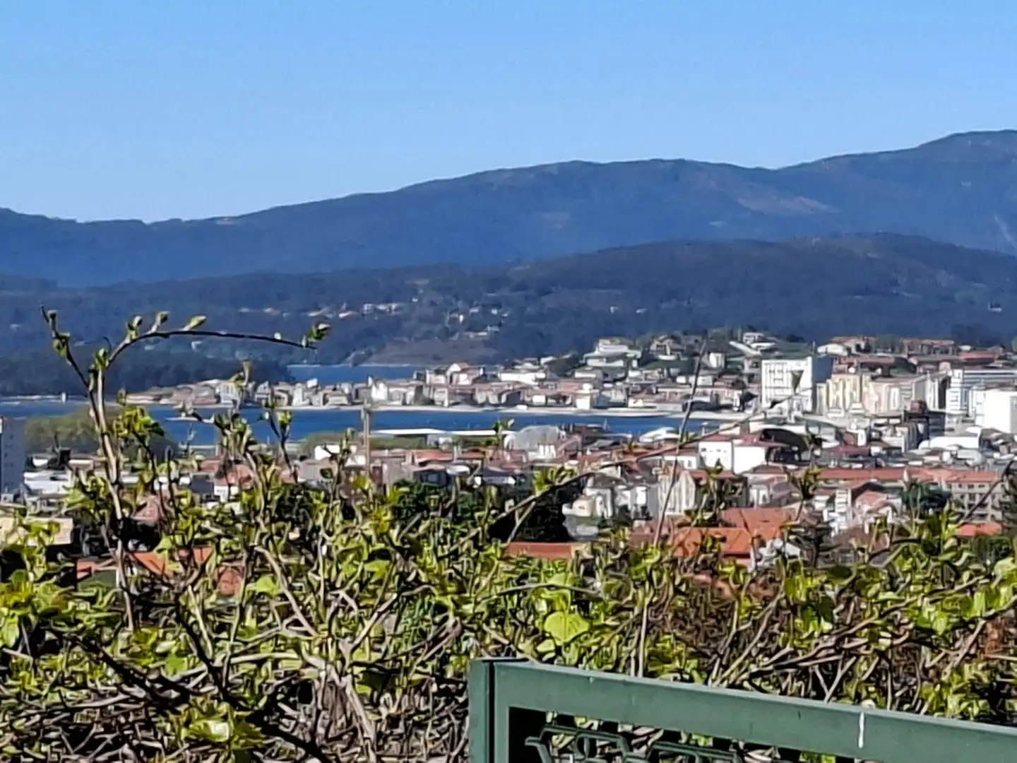 Vista exterior de Casa o xalet en venda en Vilagarcía de Arousa amb Calefacció, Jardí privat i Terrassa