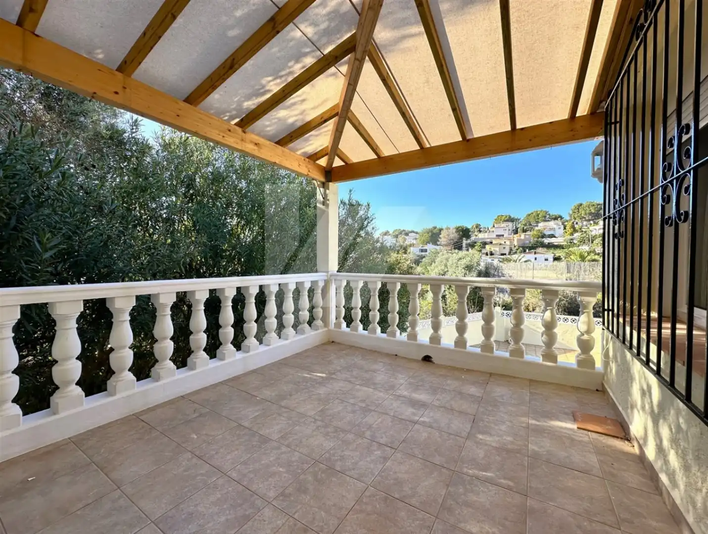 Terraza de Casa o chalet en venta en Benissa con Aire acondicionado, Calefacción y Jardín privado