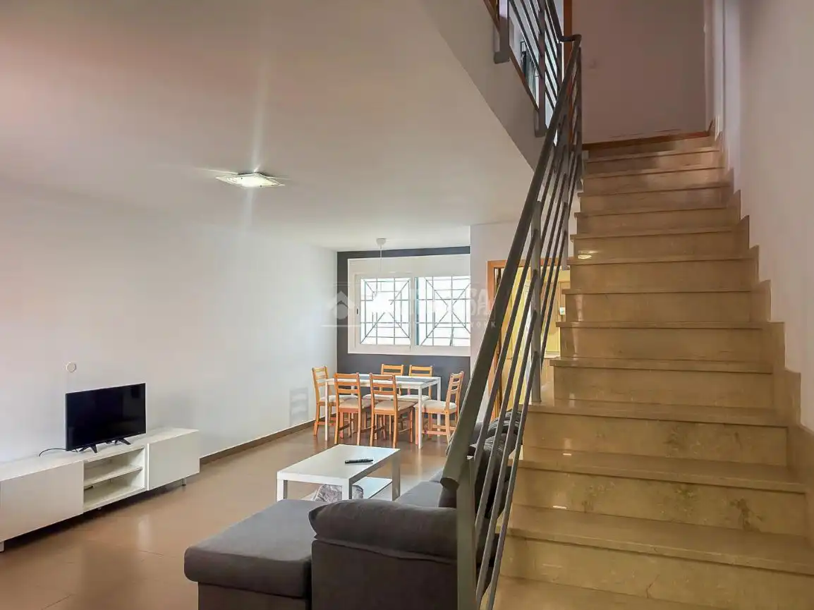 Sala d'estar de Casa adosada en venda en El Rosario