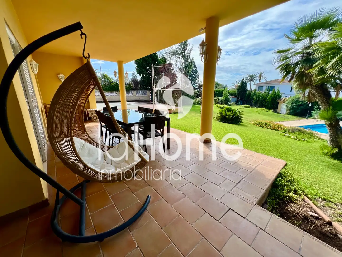 Terraza de Casa o chalet en venta en Paterna con Aire acondicionado, Calefacción y Jardín privado