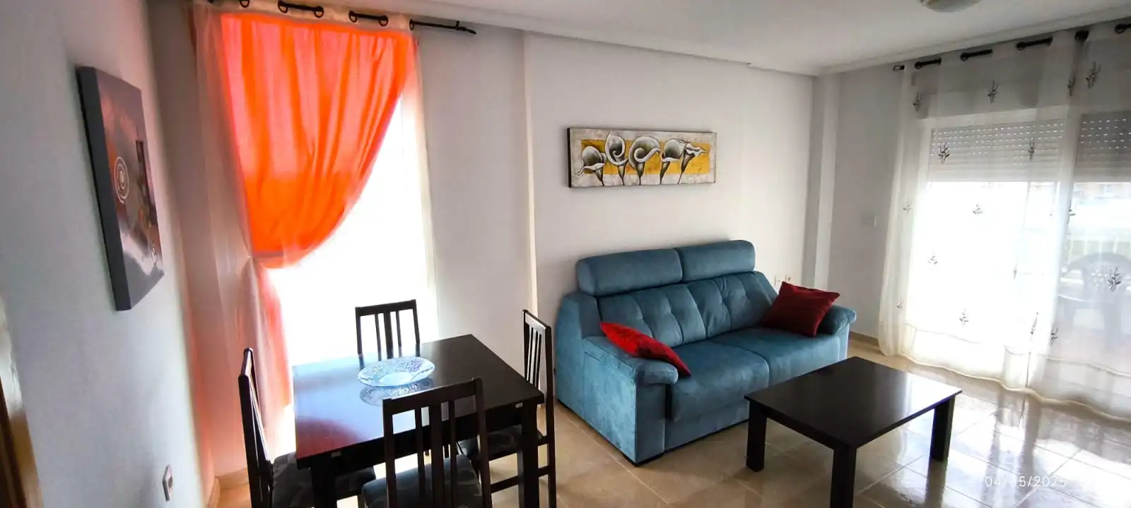 Living room of Flat for rent in Guardamar del Segura  with Air Conditioner, Heating and Terrace