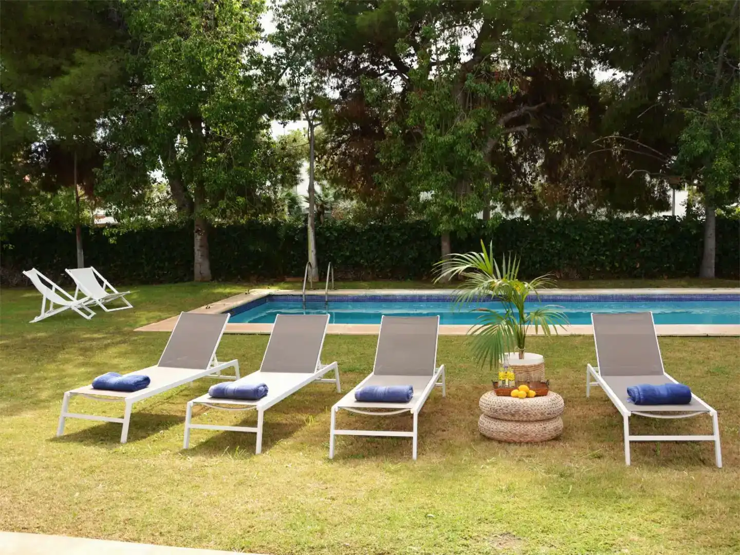 Piscina de Casa o xalet de lloguer en Sitges amb Aire condicionat, Piscina i Balcó