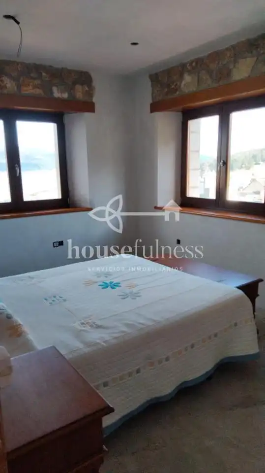 Bedroom of Houses for sale in O Vicedo   with Heating, Private garden and Storage room