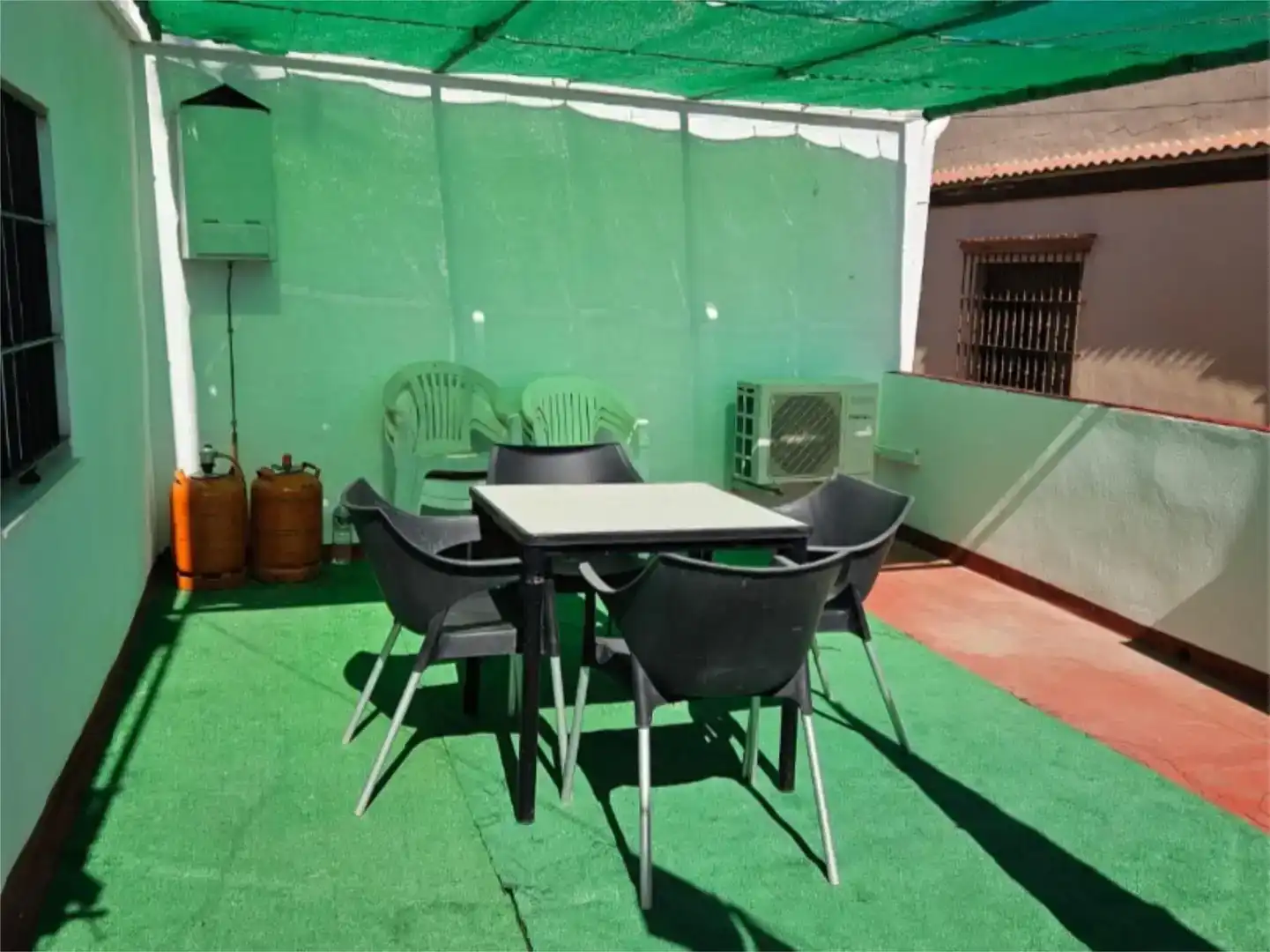 Terrace of Detached homes for rent in Chipiona  with Air Conditioner