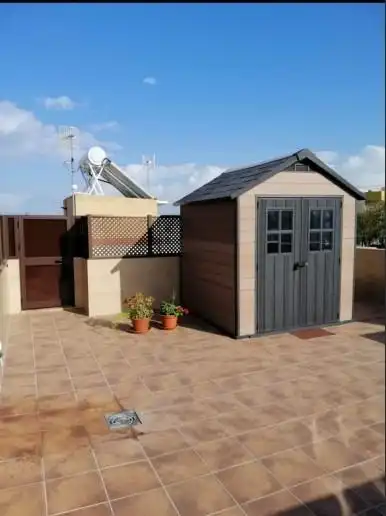 Jardín de Ático en venta en Chipiona con Aire acondicionado, Terraza y Amueblado