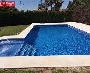 Swimming pool of House or chalet for sale in La Pobla de Vallbona  with Air Conditioner, Heating and Terrace