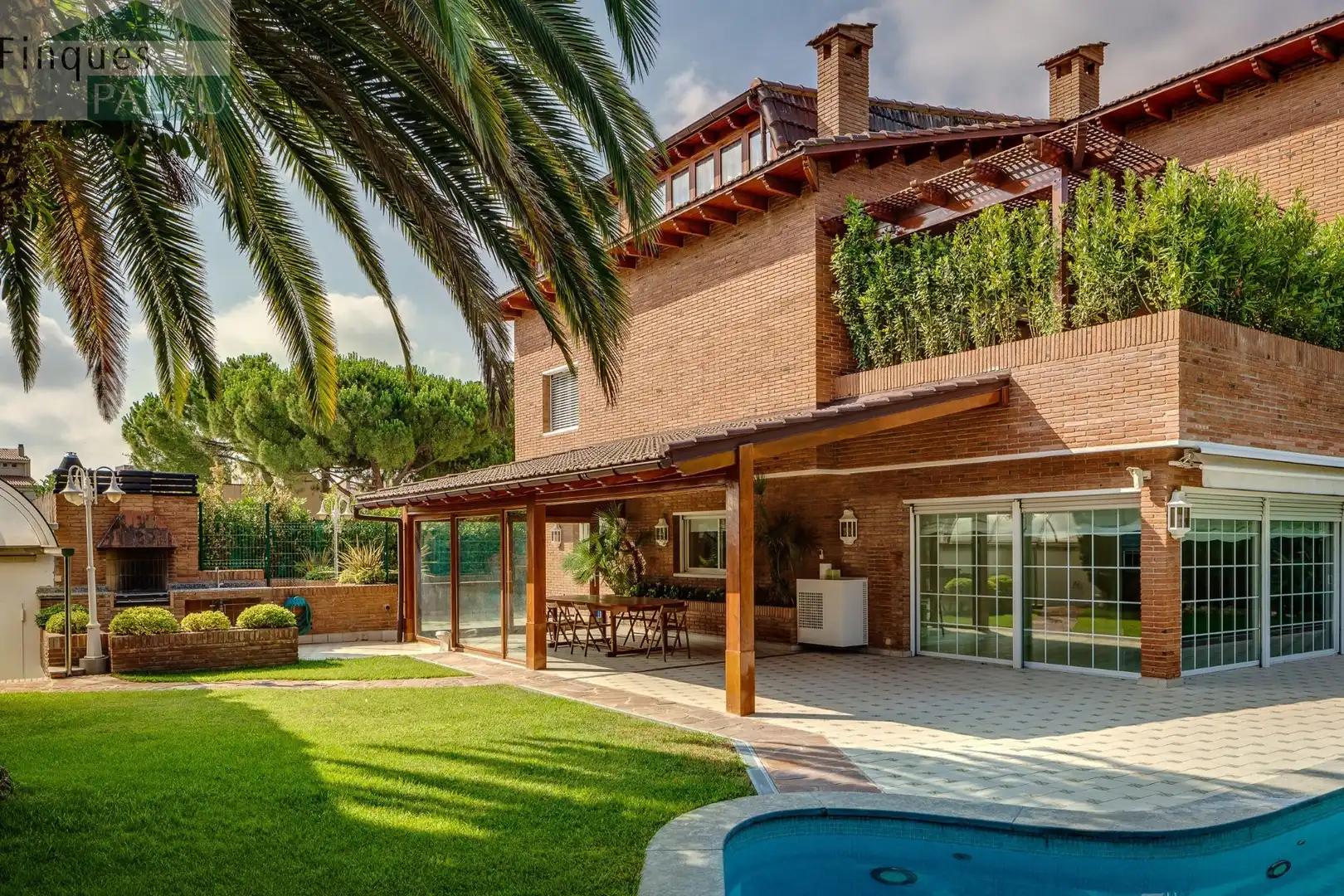 Jardín de Casa o chalet de alquiler en Sant Just Desvern con Aire acondicionado, Jardín privado y Terraza