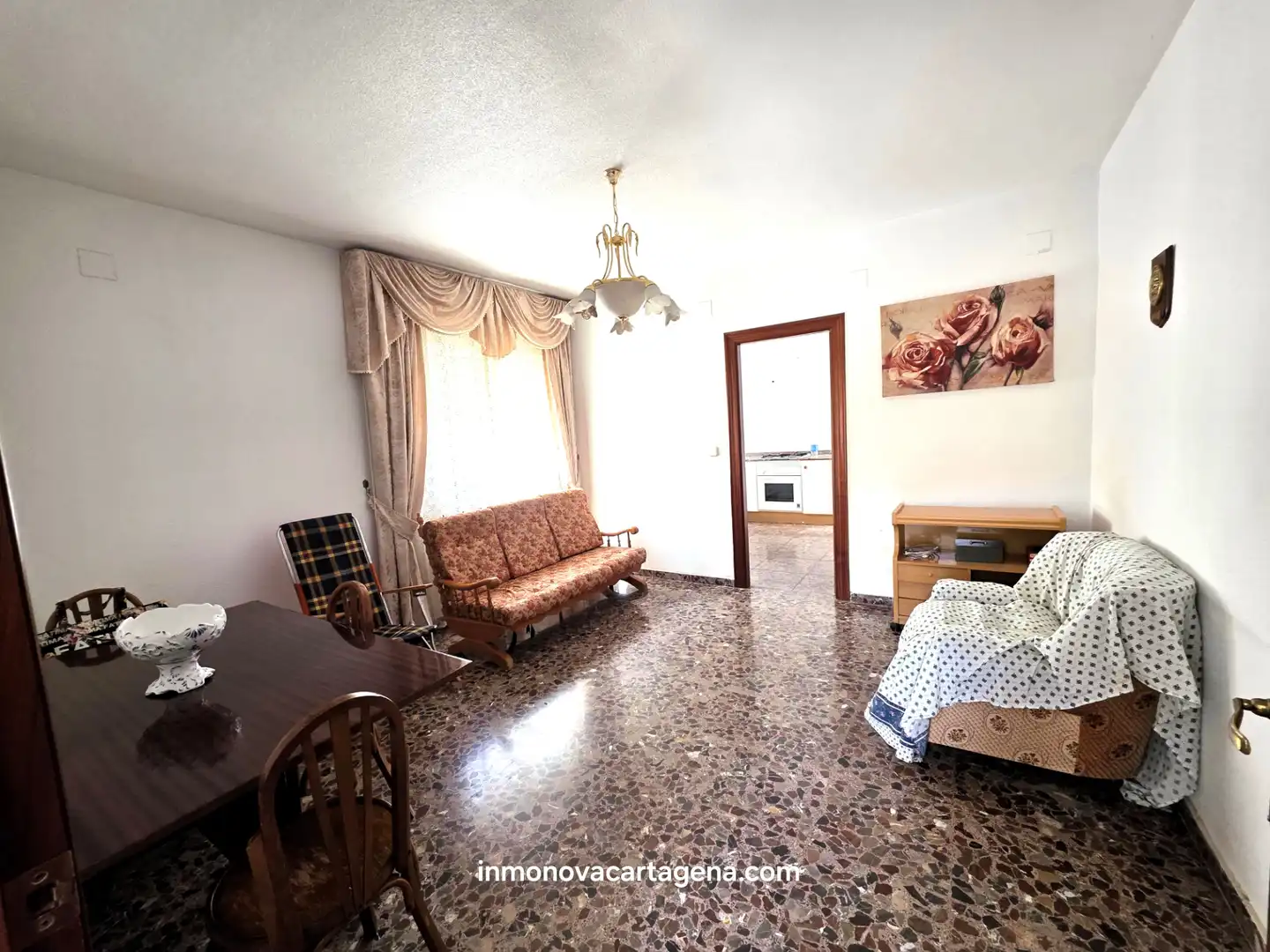 Sala d'estar de Casa o xalet en venda en Cartagena amb Terrassa i Balcó