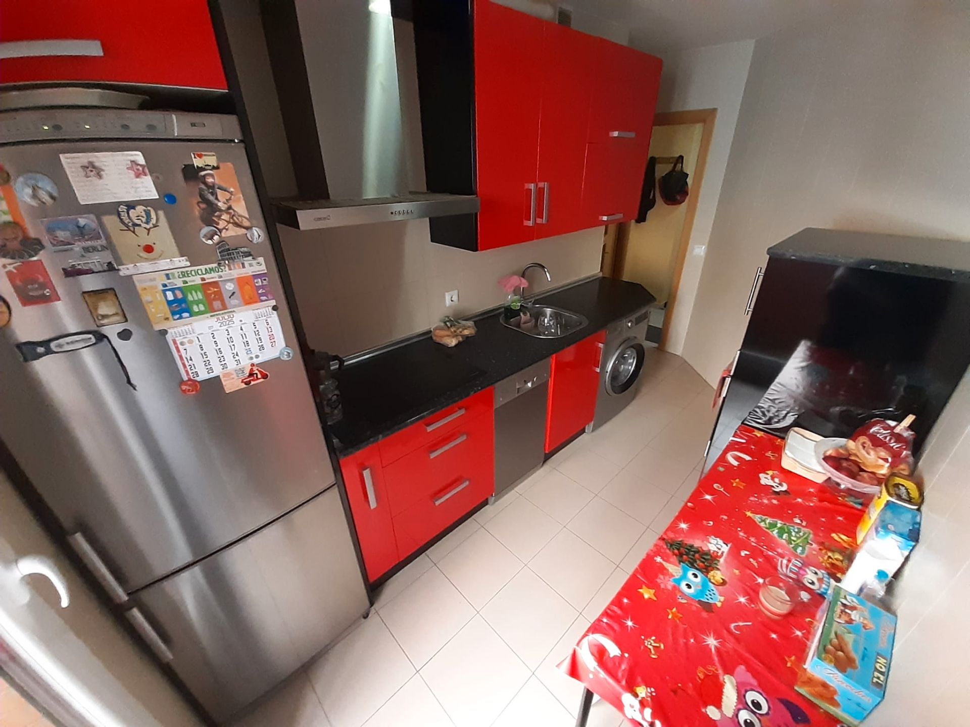 Kitchen of Flat for sale in Zamora Capital   with Heating and Storage room