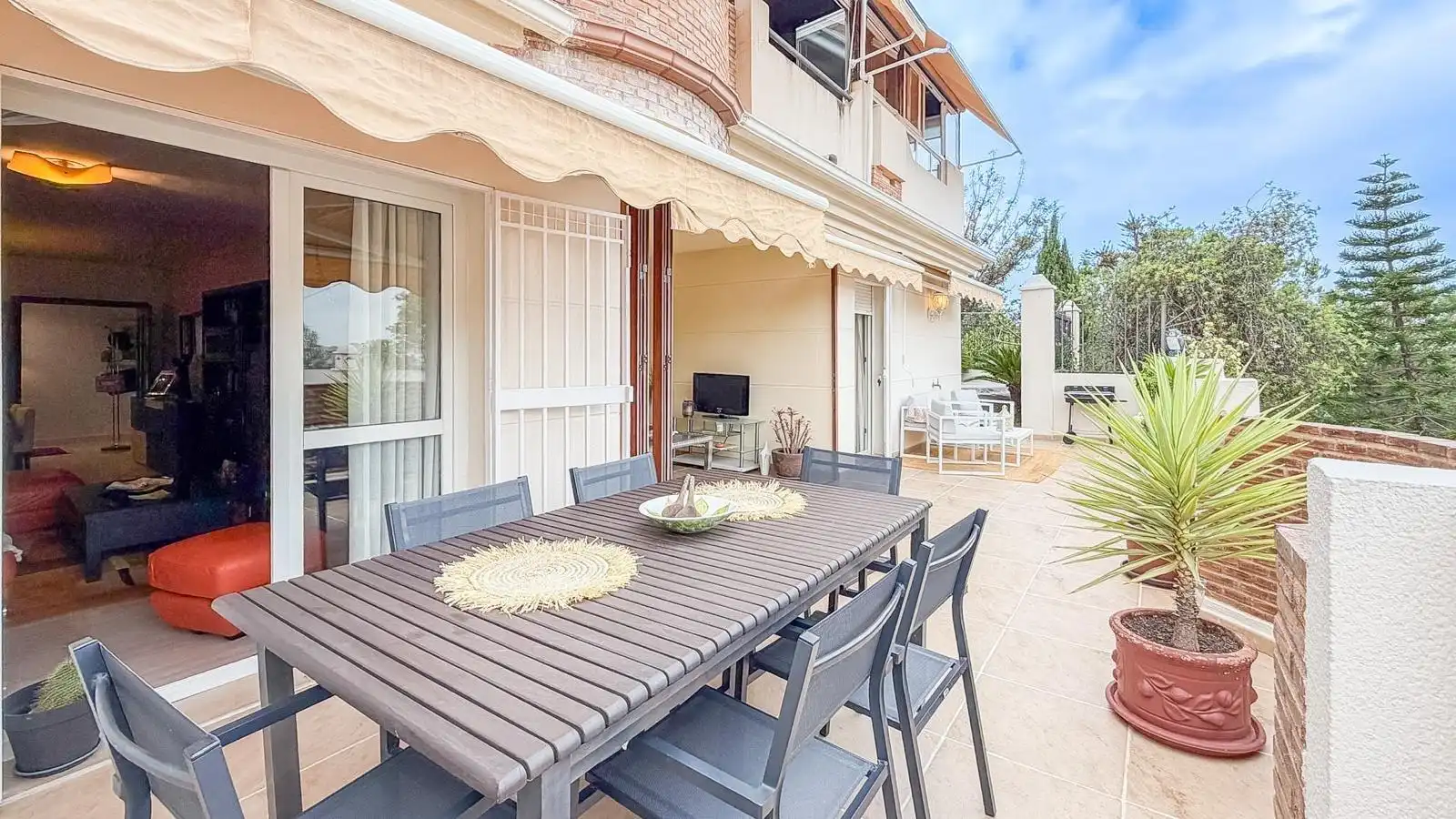 Terrace of Flat for sale in Málaga  with Air Conditioner, Heating and Private garden