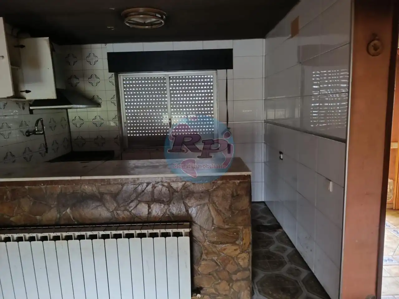 Cocina de Casa o chalet en venta en Valdesamario con Jardín privado