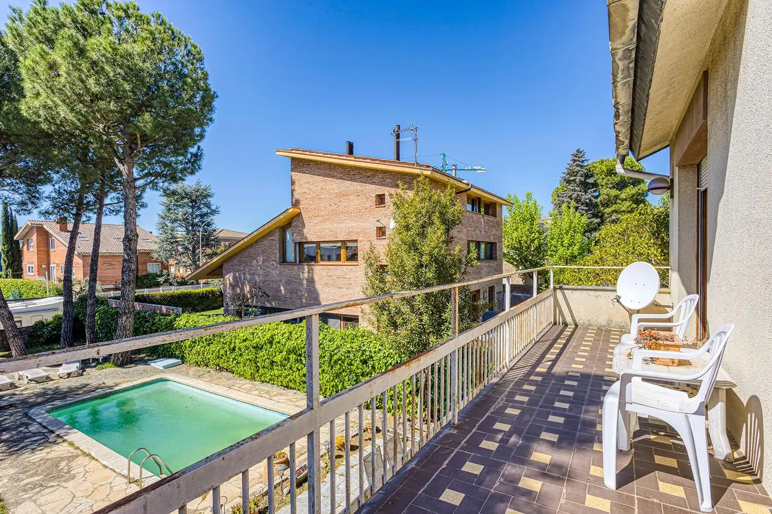 Jardí de Casa o xalet en venda en Igualada amb Calefacció, Traster i Piscina