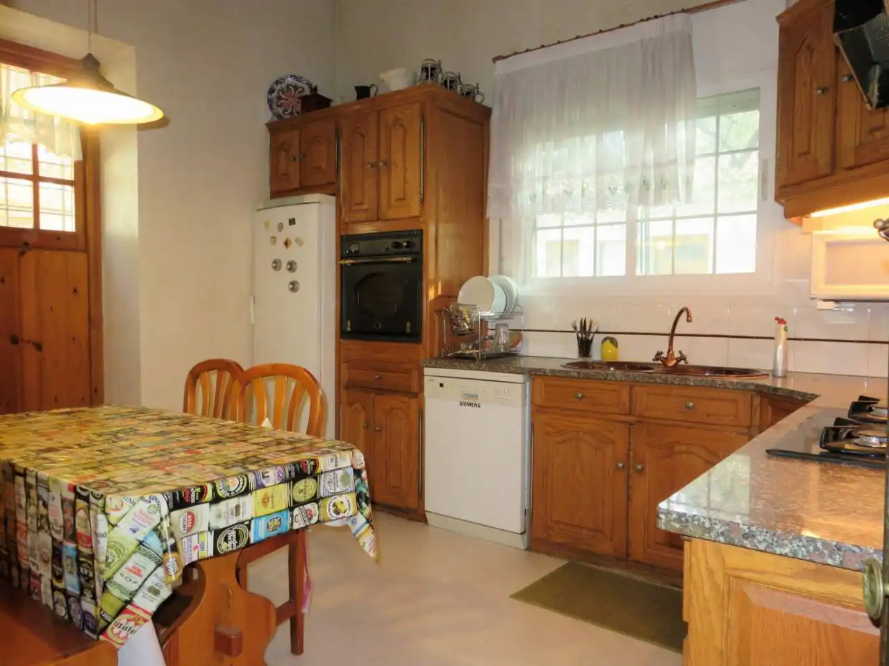 Cocina de Finca rústica en venta en Vallromanes con Calefacción, Jardín privado y Amueblado