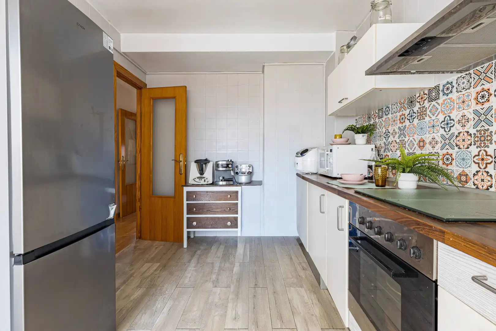 Kitchen of Flat for sale in Alcantarilla  with Air Conditioner, Furnished and Balcony