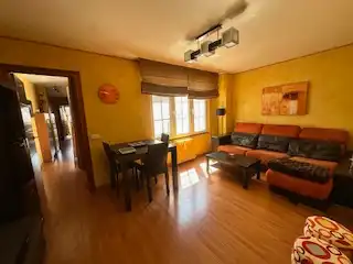 Sala d'estar de Apartament de lloguer en León Capital  amb Aire condicionat, Calefacció i Parquet
