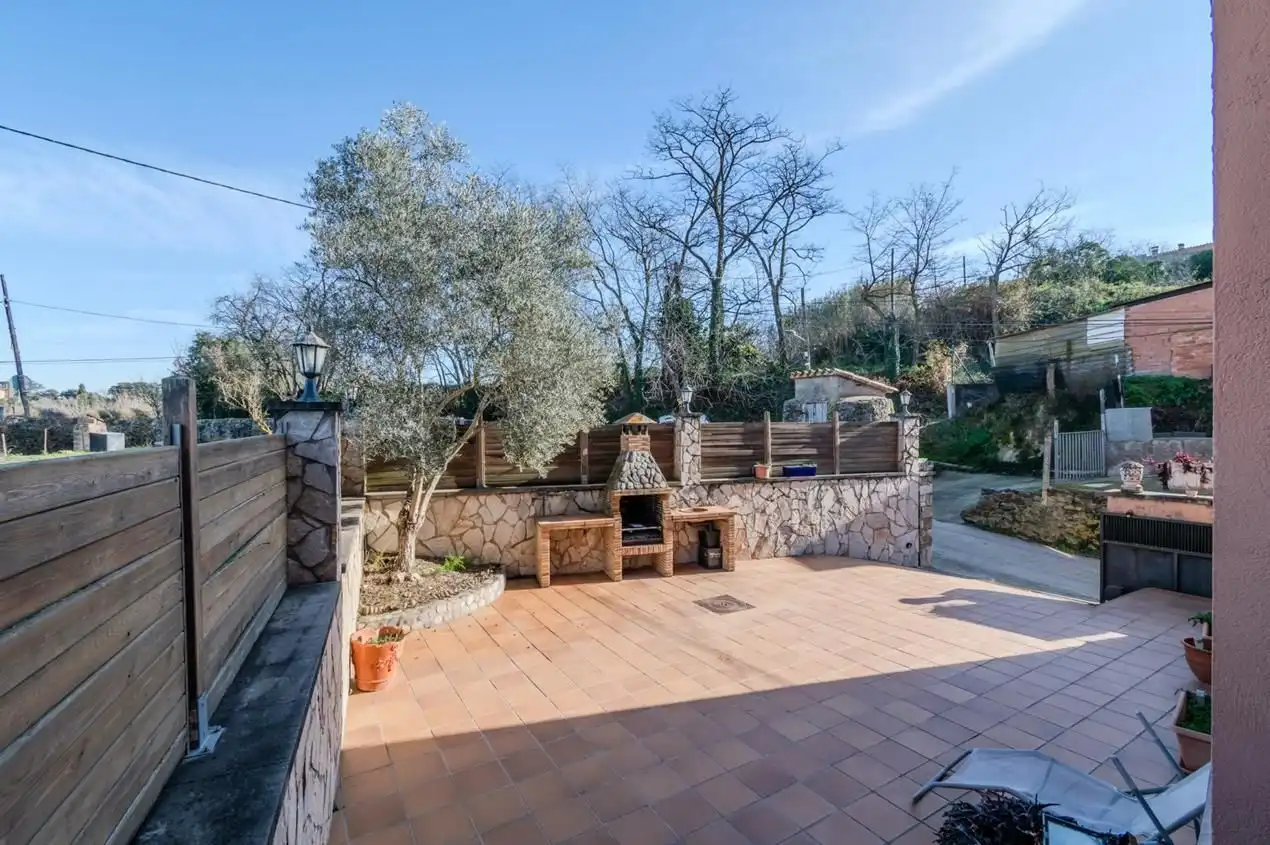 Terraza de Casa adosada en venta en Celrà