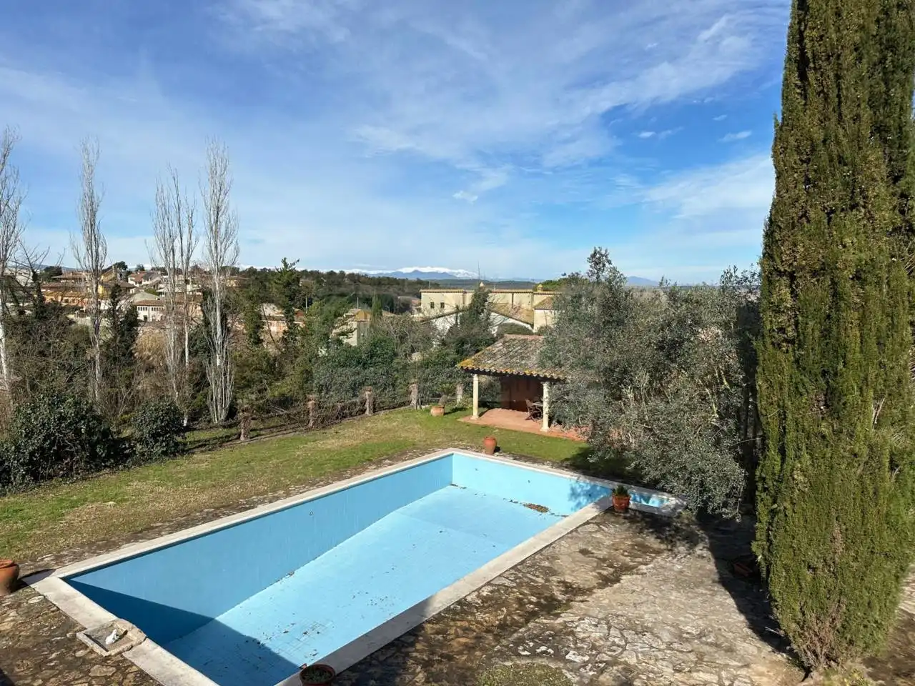 Piscina de Finca rústica en venta en Sant Joan de Mollet con Calefacción, Jardín privado y Terraza
