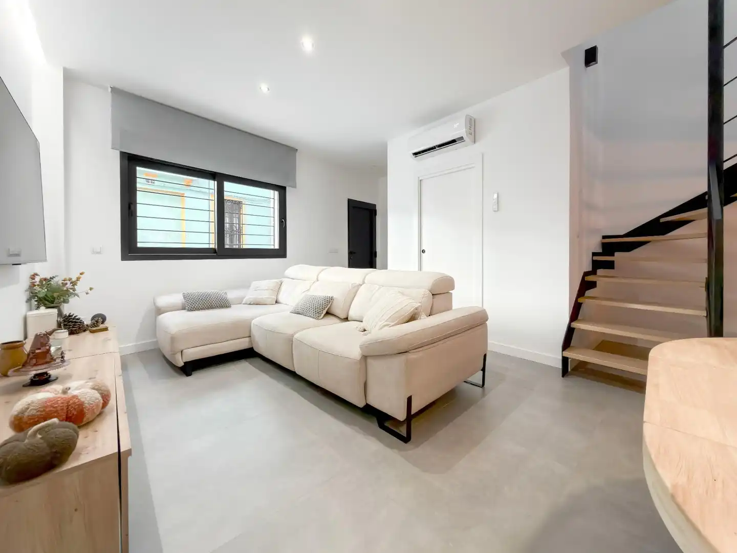 Sala de estar de Casa o chalet de alquiler en Massamagrell con Aire acondicionado, Terraza y Amueblado