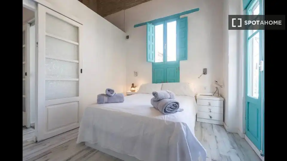 Habitación de Piso de alquiler en Valencia con Aire acondicionado, Calefacción y Amueblado
