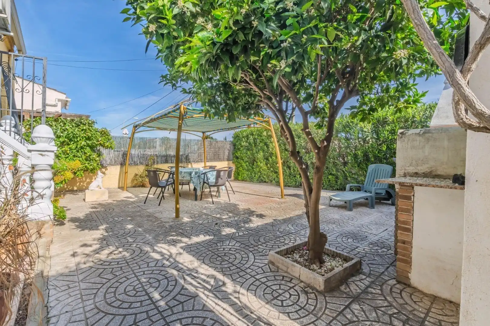 Terraza de Casa o chalet en venta en Torrevieja con Jardín privado