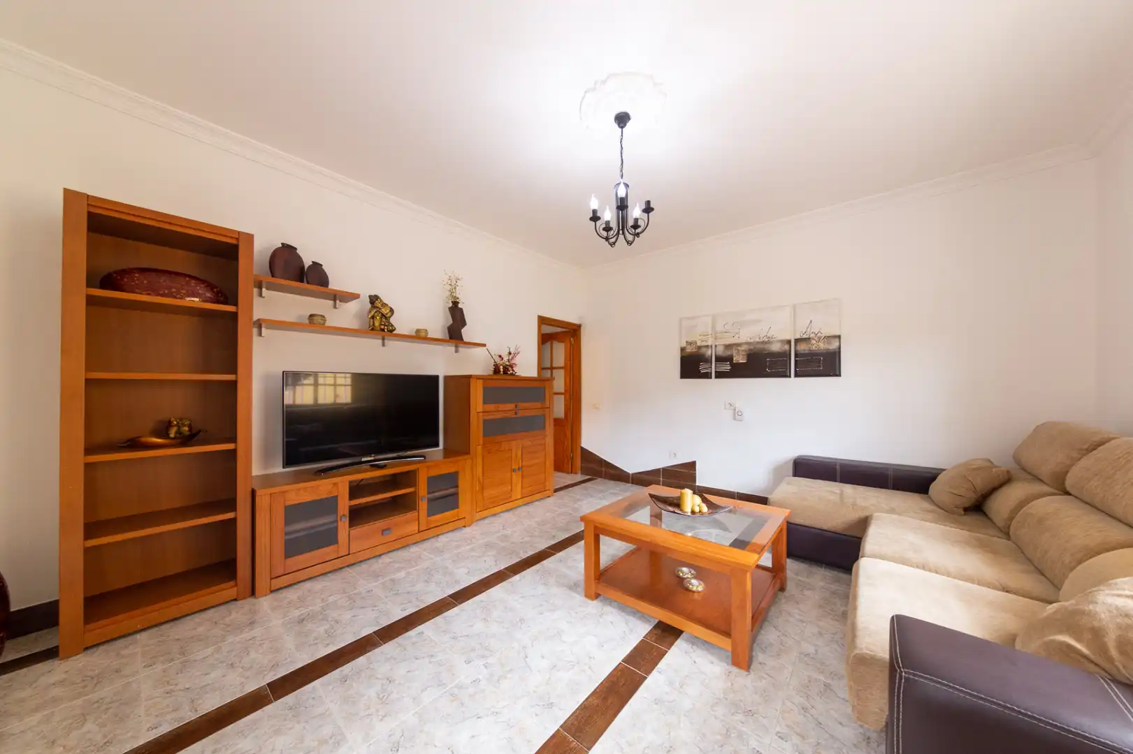 Living room of Country homes for sale in Santa Cruz de Tenerife  with Private garden, Terrace and Furnished