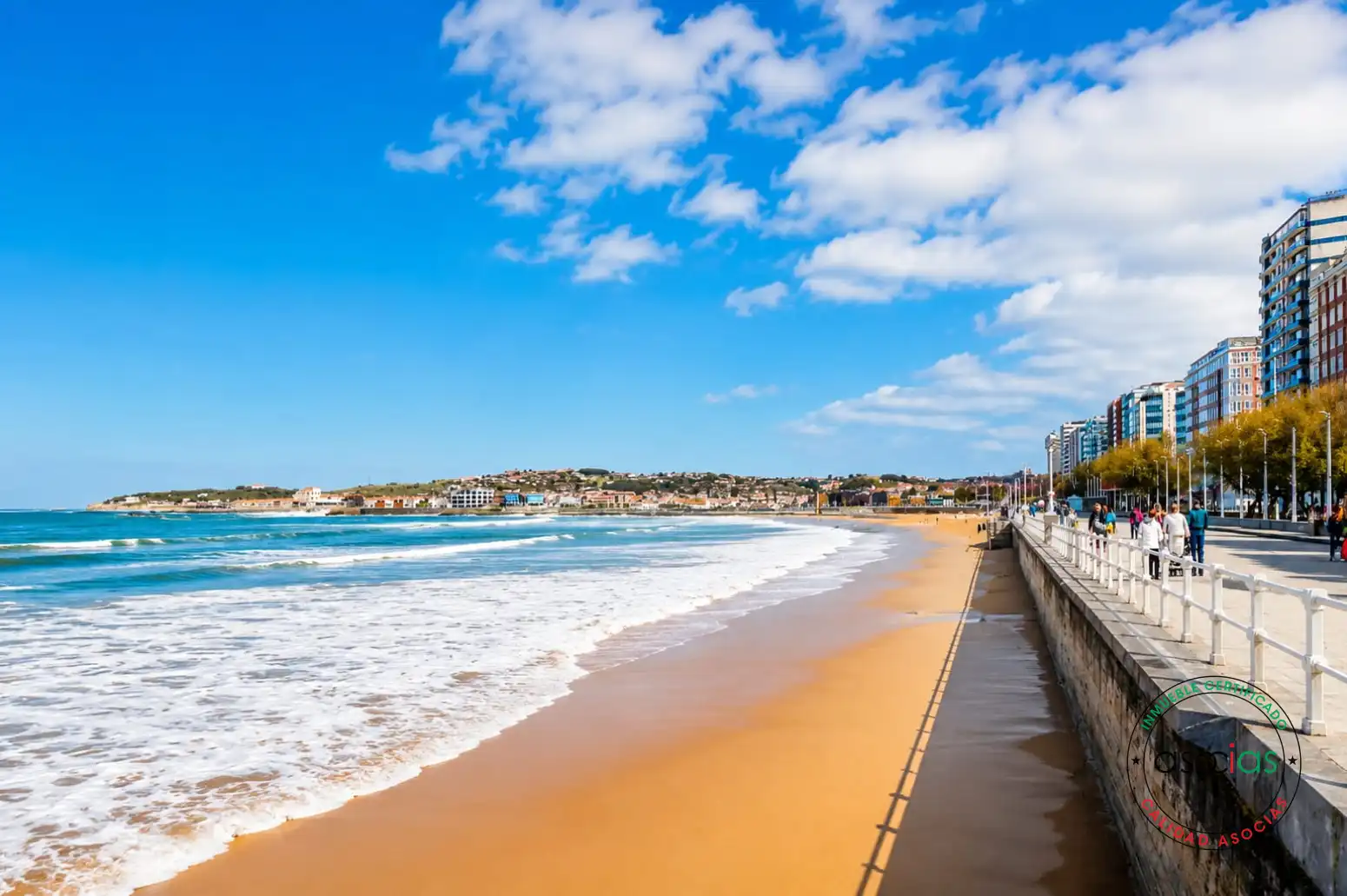 Vista exterior de Piso en venta en Gijón  con Calefacción