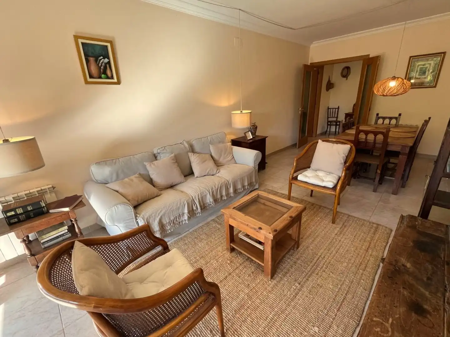 Living room of Flat for sale in Palamós  with Heating, Terrace and Oven