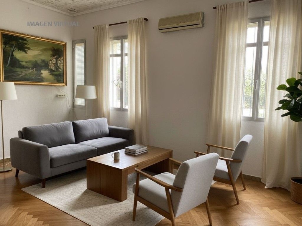 Sala d'estar de Pis en venda en  Valencia Capital