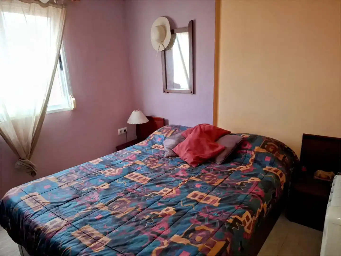 Schlafzimmer von Wohnung zum Verkauf in Cullera mit Ofen, Waschmaschine und Balkon