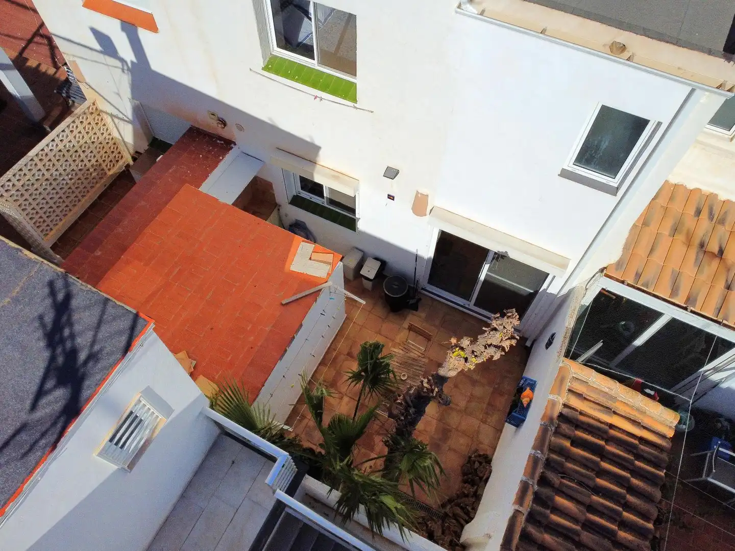 Garden of Duplexes for rent in Cartagena  with Air Conditioner, Heating and Terrace