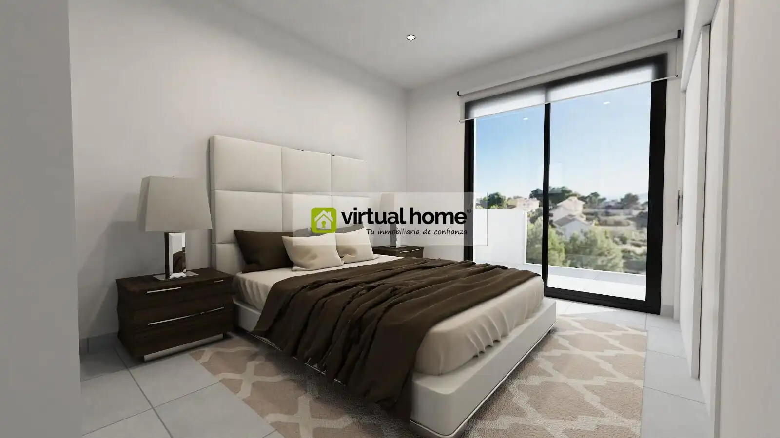Dormitori de Casa o xalet en venda en La Nucia amb Aire condicionat, Parquet i Terrassa