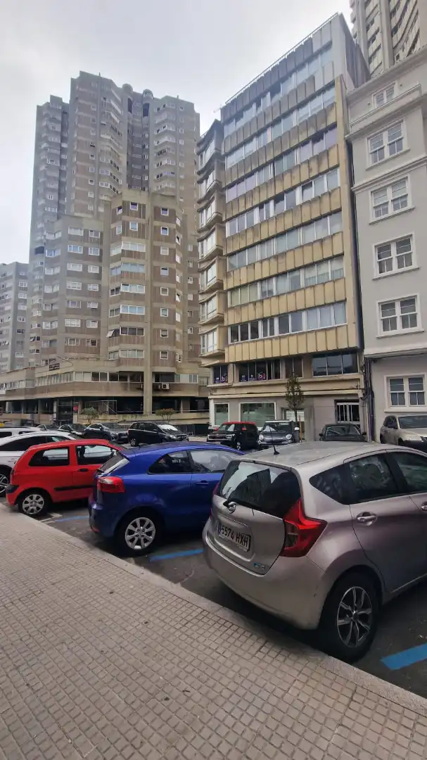 Parking of Attic for rent in A Coruña Capital   with Heating, Parquet flooring and Terrace