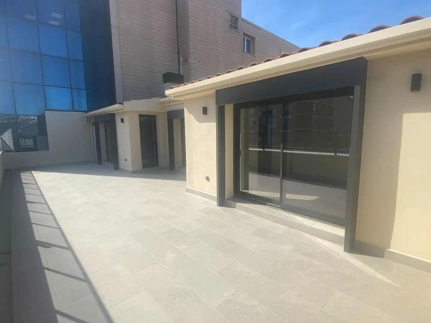 Terrace of Attic for rent in Girona Capital  with Air Conditioner, Heating and Terrace