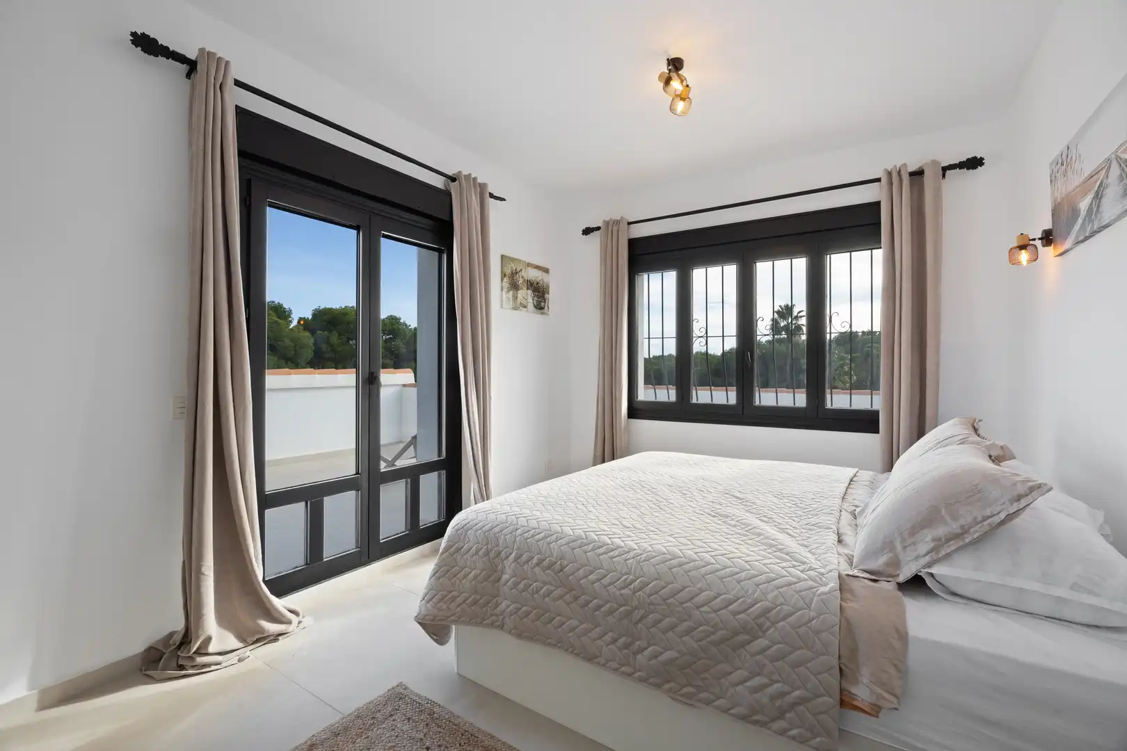 Dormitori de Casa o xalet en venda en Moraira amb Alarma