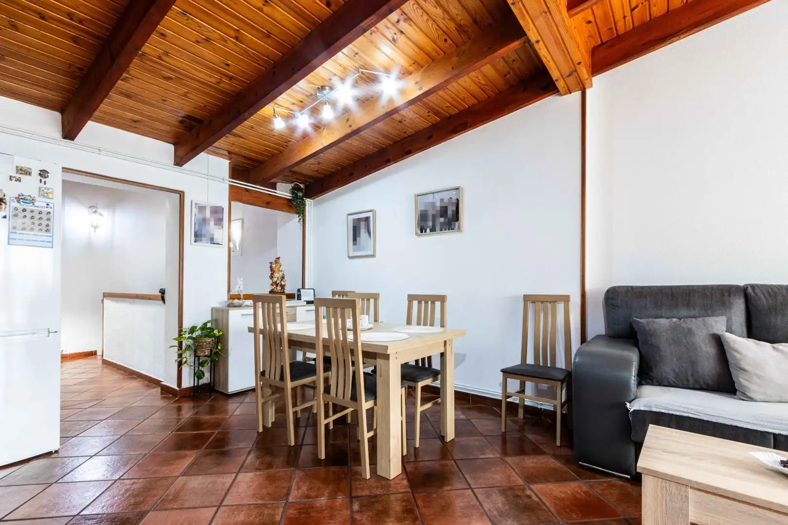 Menjador de Casa o xalet en venda en Sabadell amb Aire condicionat, Calefacció i Terrassa