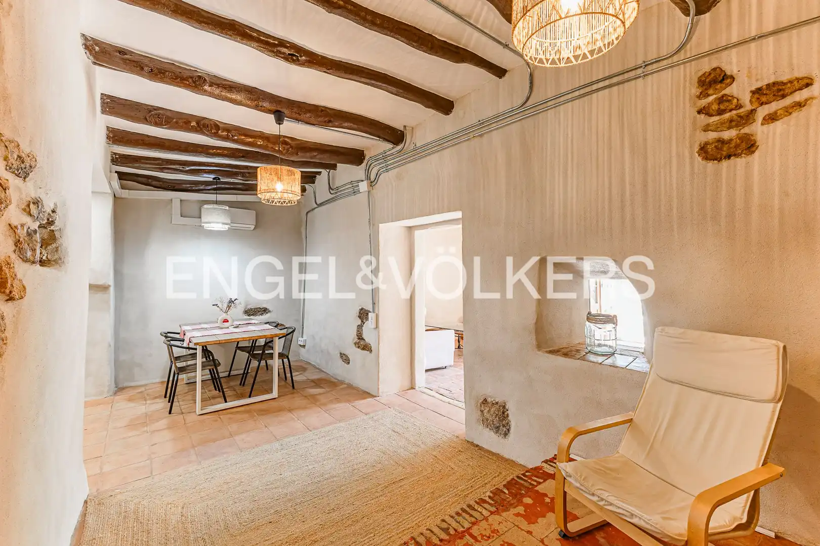 Comedor de Casa o chalet en venta en Sant Pere de Ribes con Aire acondicionado, Calefacción y Jardín privado