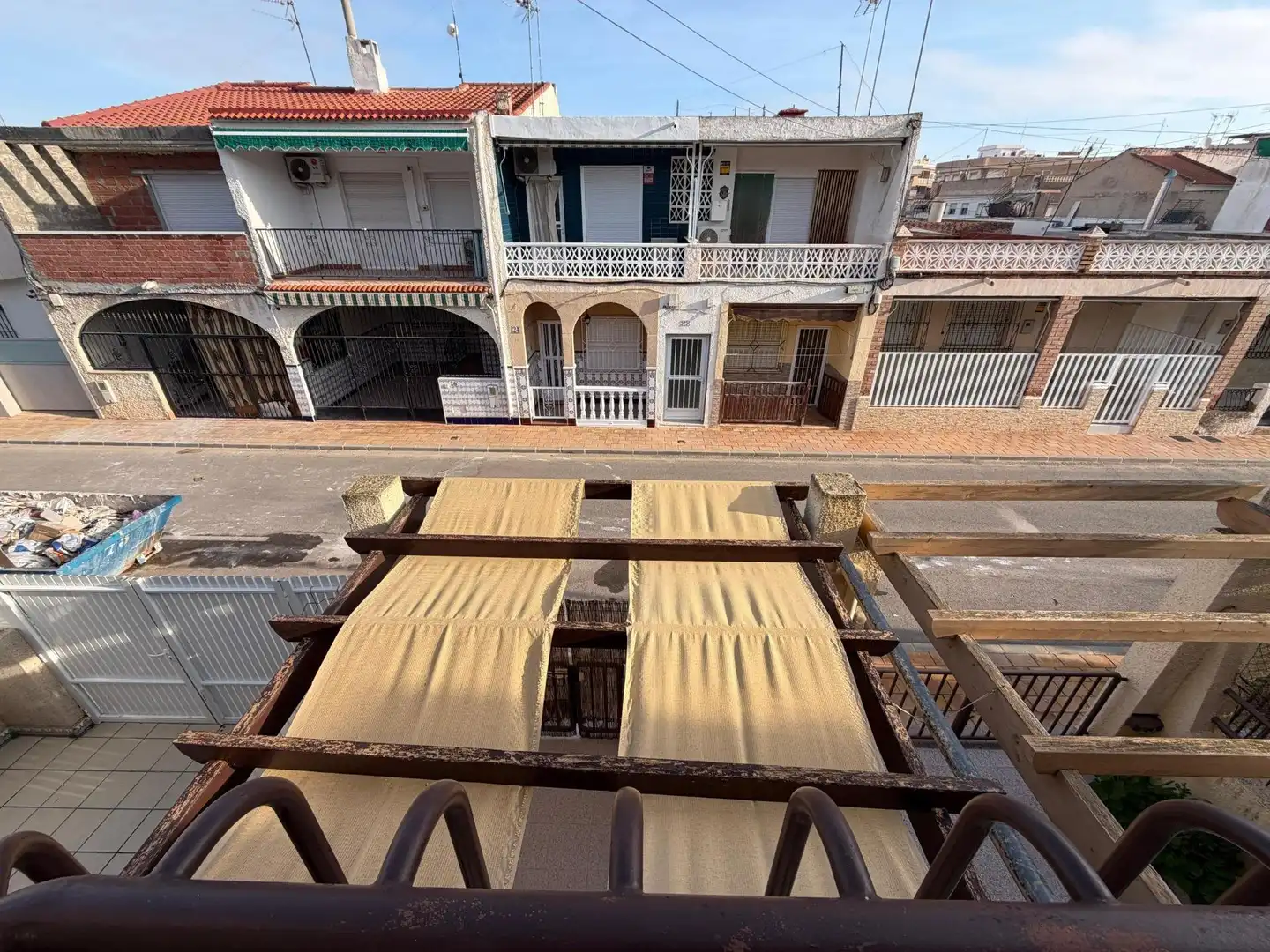 Balcony of Duplexes for sale in San Pedro del Pinatar  with Air Conditioner, Private garden and Terrace