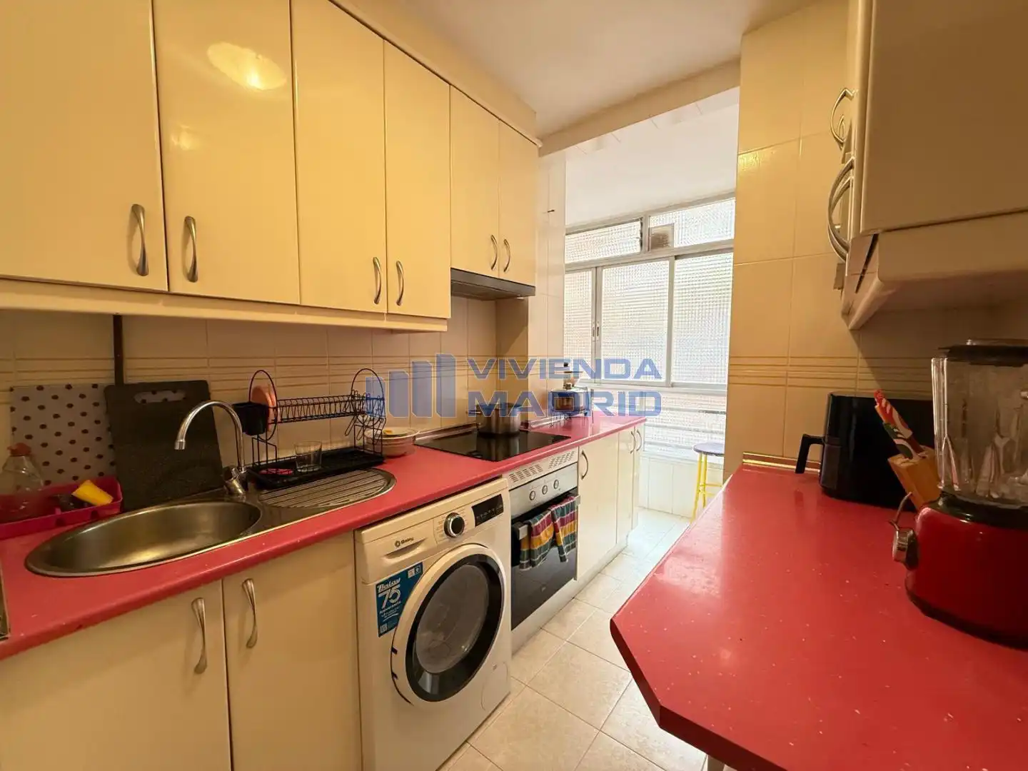 Cocina de Piso en venta en Móstoles con Aire acondicionado, Terraza y Trastero