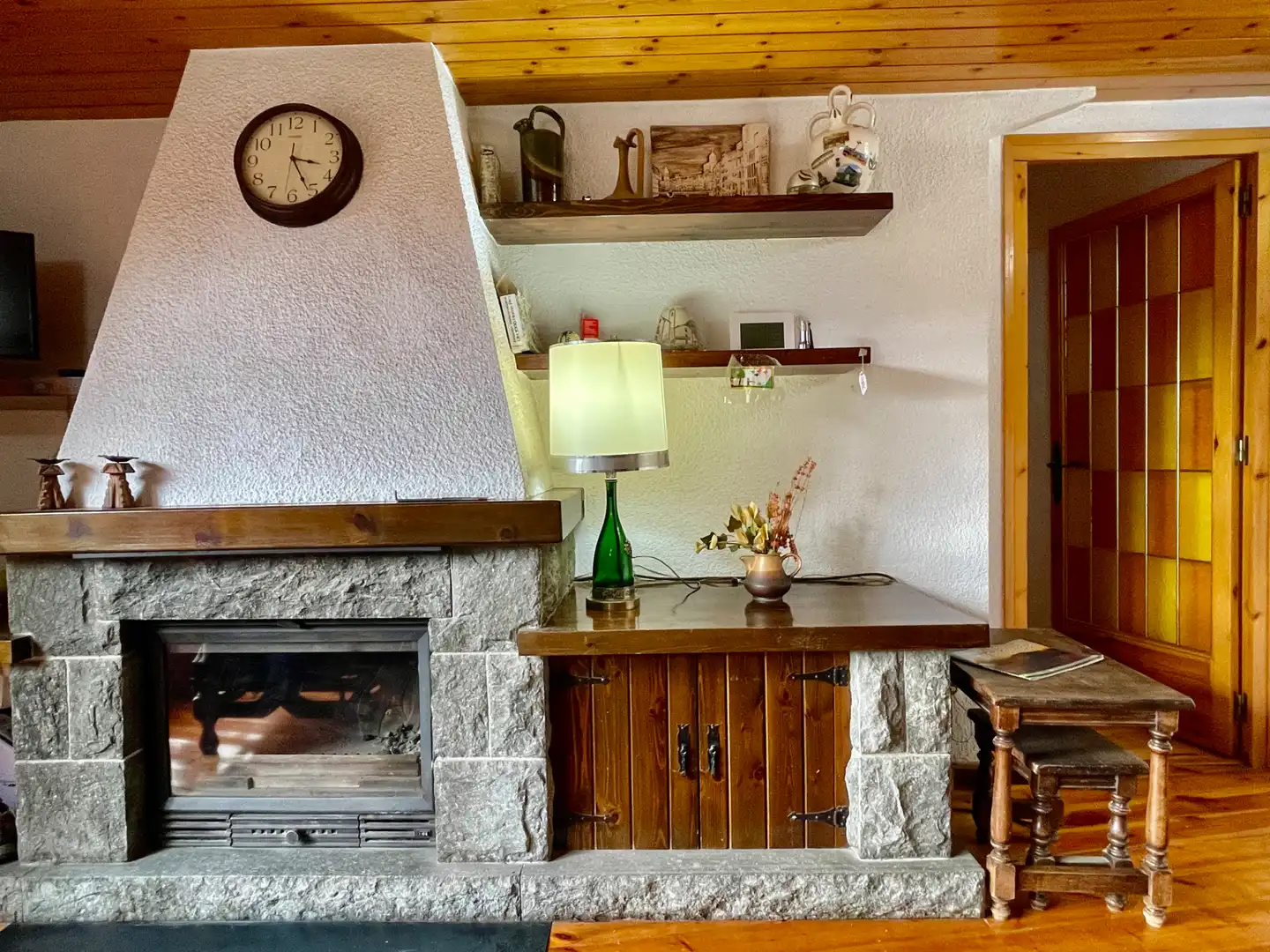 Sala de estar de Ático en venta en Setcases con Calefacción, Terraza y Amueblado