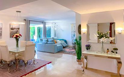 Living room of Apartment for sale in Marbella  with Terrace and Swimming Pool