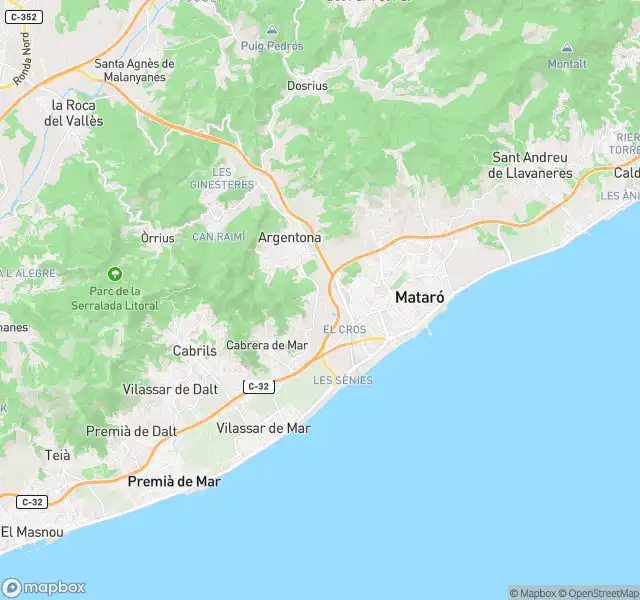 Piso en venta en Cabrera de Mar