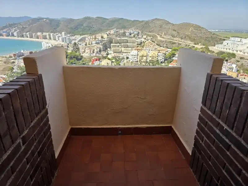 Terrasse von Wohnungen zum Verkauf in Cullera mit Klimaanlage, Heizung und Parkett