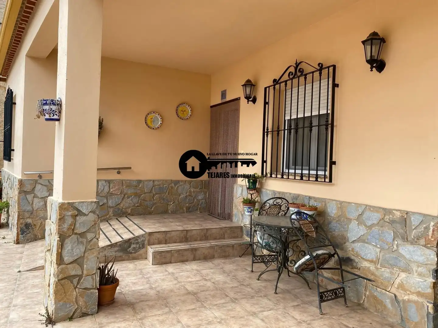 Vista exterior de Casa o xalet en venda en Pozohondo amb Aire condicionat, Jardí privat i Traster