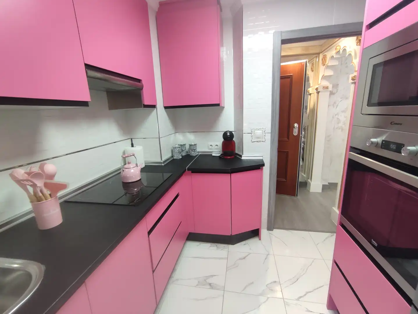Kitchen of Flat for sale in Medina del Campo  with Air Conditioner, Heating and Parquet flooring