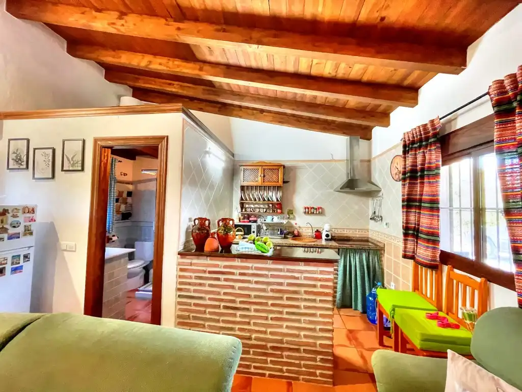 Kitchen of Country homes for sale in El Borge  with Air Conditioner, Private garden and Swimming Pool