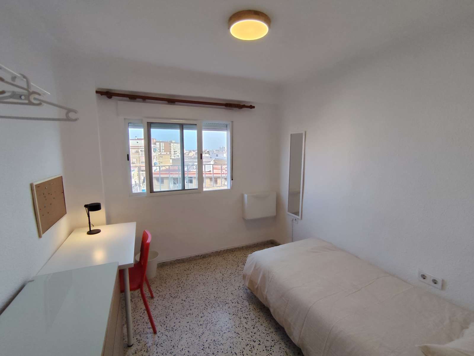 Bedroom of Flat to share in Málaga Capital  with Air Conditioner and Terrace