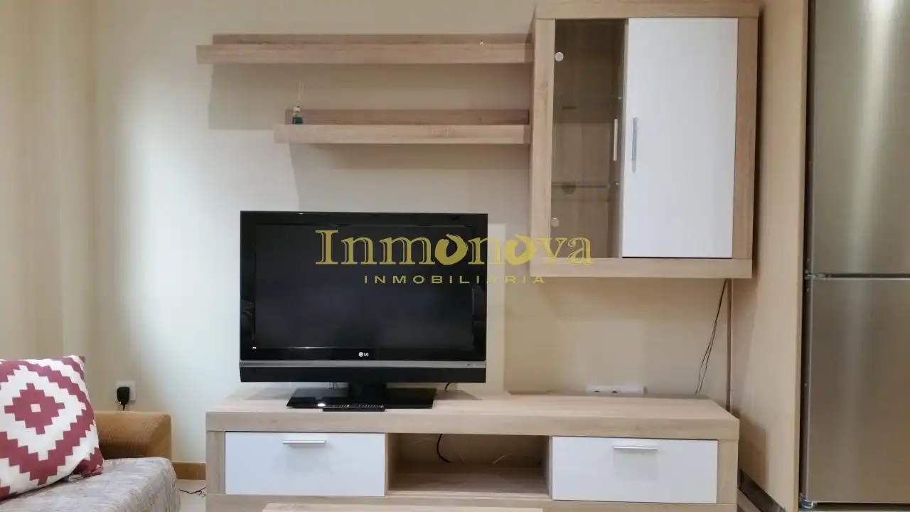 Sala de estar de Apartamento de alquiler en Baiona con Calefacción, Parquet y Trastero