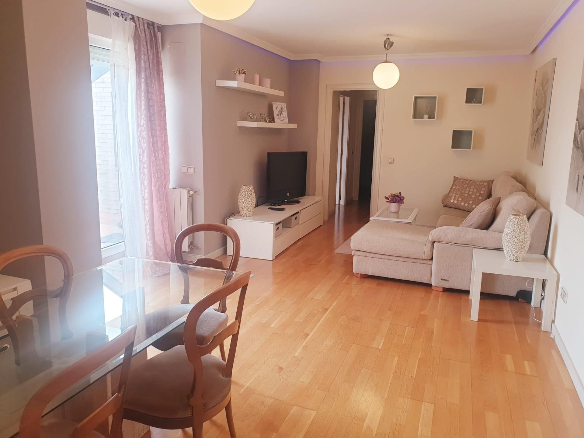 Living room of Attic to rent in Ávila Capital  with Heating, Private garden and Terrace
